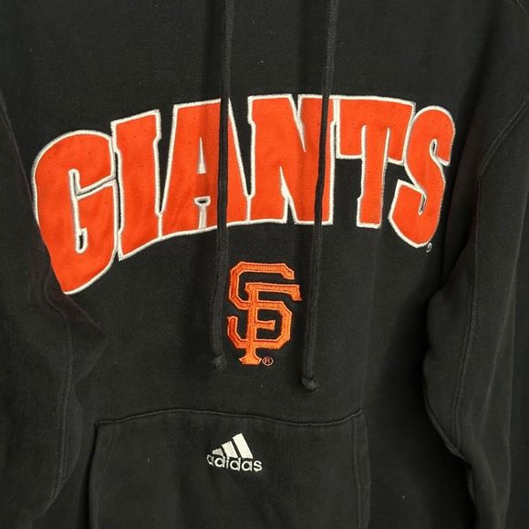 Adidas Center Logo San Francisco Giants Hoodie Size M - Picture 3 of 5